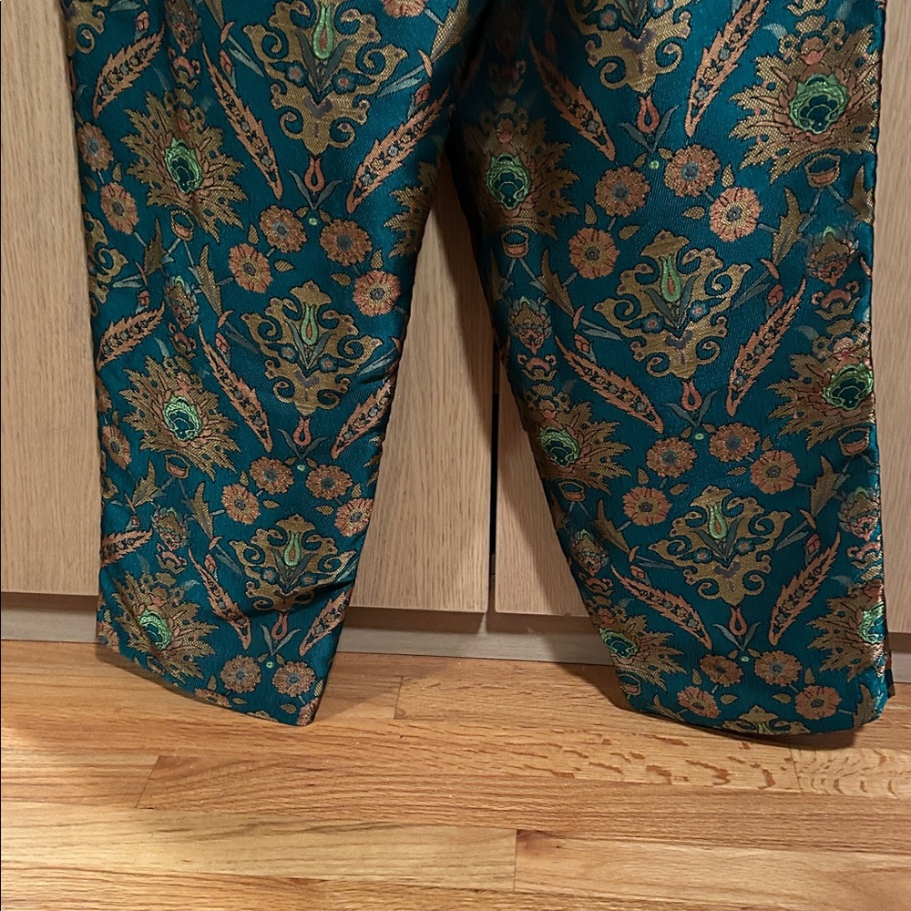 Maeve Anthropologie Brocade print ankle pants - Picture 7 of 9